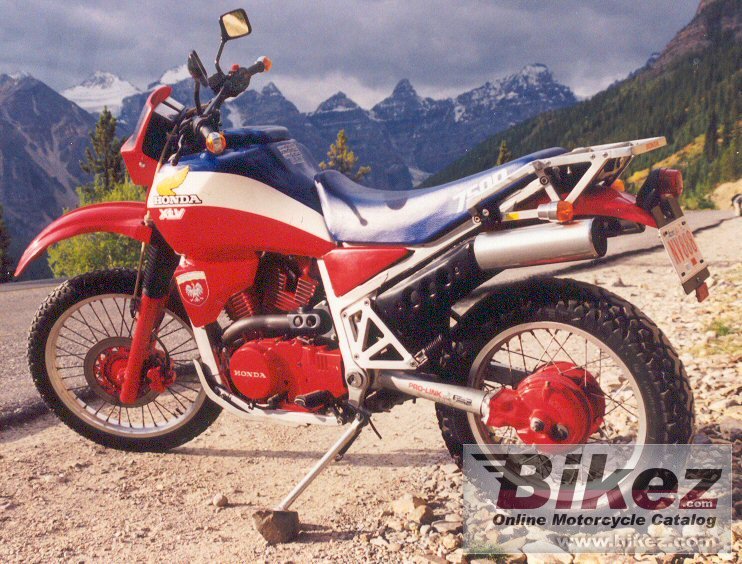 Honda XLV 750 R poster